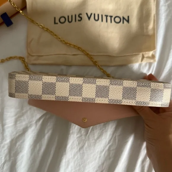 Louis Vuitton Félicie Pochette Damier Azur - Picture 11 of 16